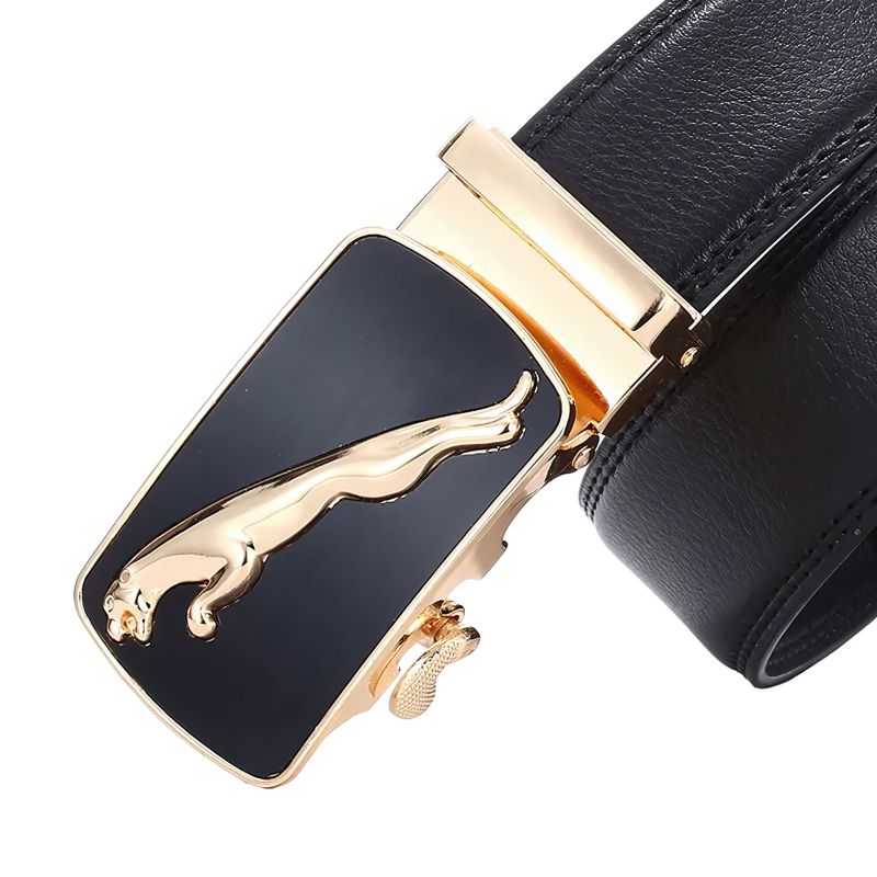 Cinto Masculino de Couro Romenzi Jaguar RZ474
